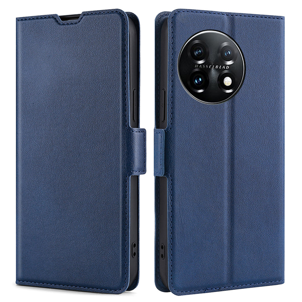 Cell Phone Cover for OnePlus 11 5G PU Leather Card Holder Drop-proof Flip Mobile Phone Case with Stand Cell Phone Cover for OnePlus 11 5G PU Leather Card Holder Drop-proof Flip Mobile Phone Case with Stand